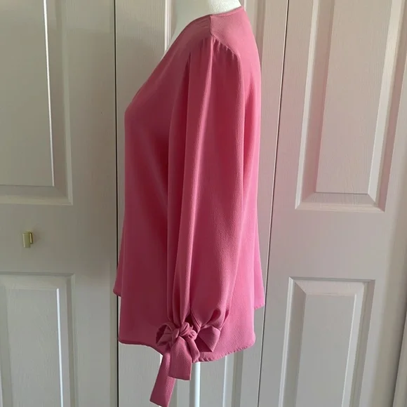 Cece Tie Sleeve Top - Desert Rose - Small - NWOT - Picture 4 of 6